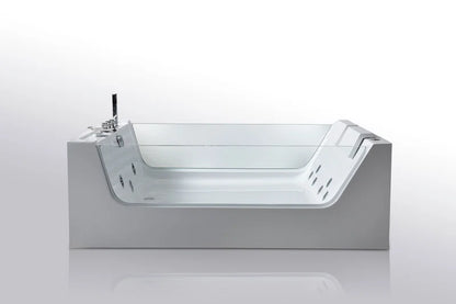 67'' X 47'' Plastic / Acrylic Bathtub with Faucet