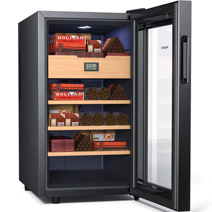 48L Electric Cigar Humidor with Cooler(300 Cigar Capacity)