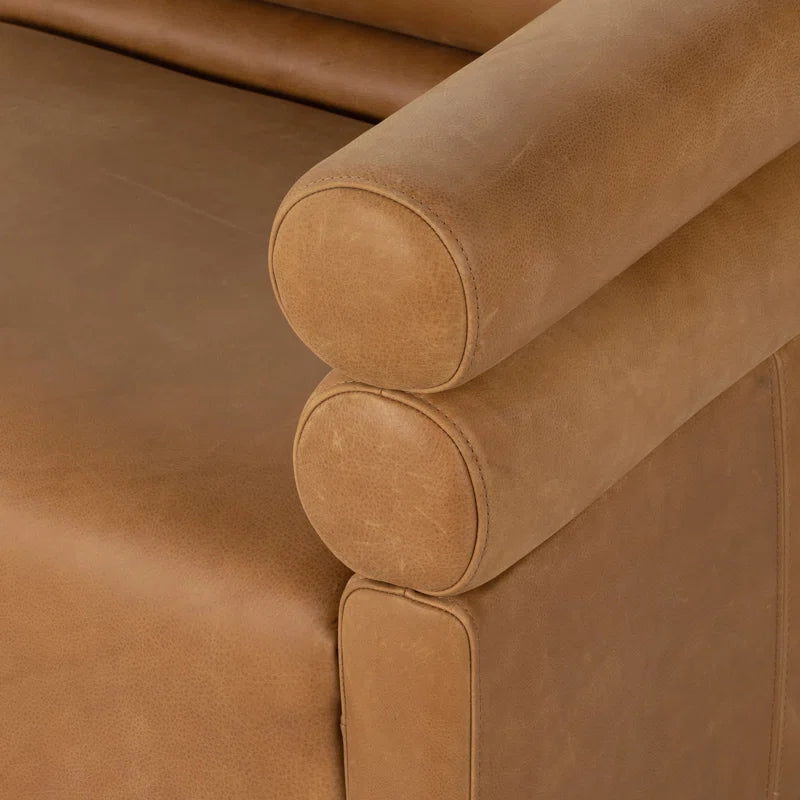 Arve 88.5'' Leather Sofa