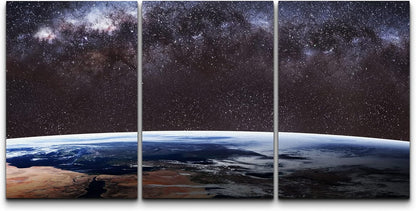 - Earth from Outer Space - Canvas Art Wall Art - 246 Panels